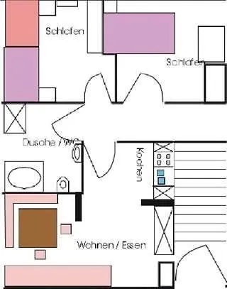Dom wakacyjny Mit Garten In Creglingen